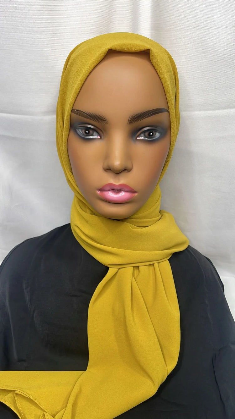 Simple Chiffon Hijab by Hijab Shack