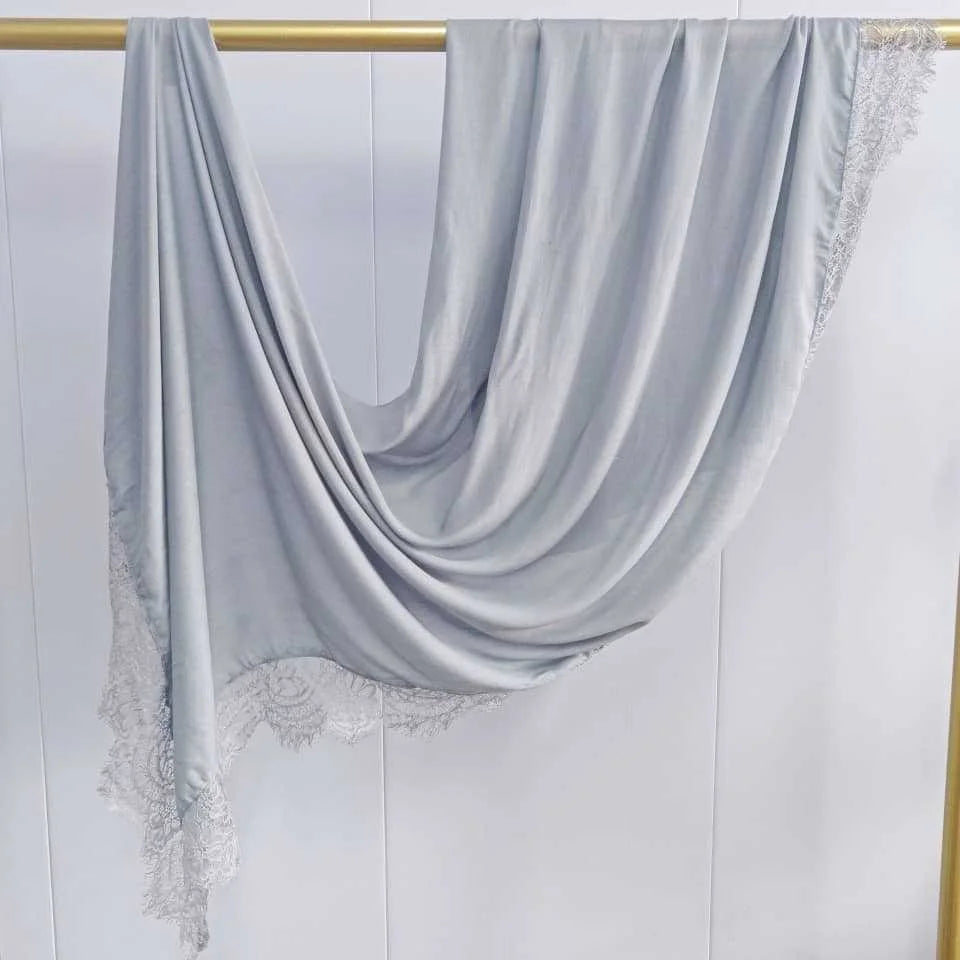 Luna Lace Modal Hijab by Hijab Shack
