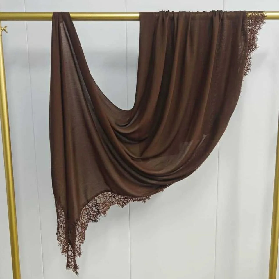 Luna Lace Modal Hijab by Hijab Shack