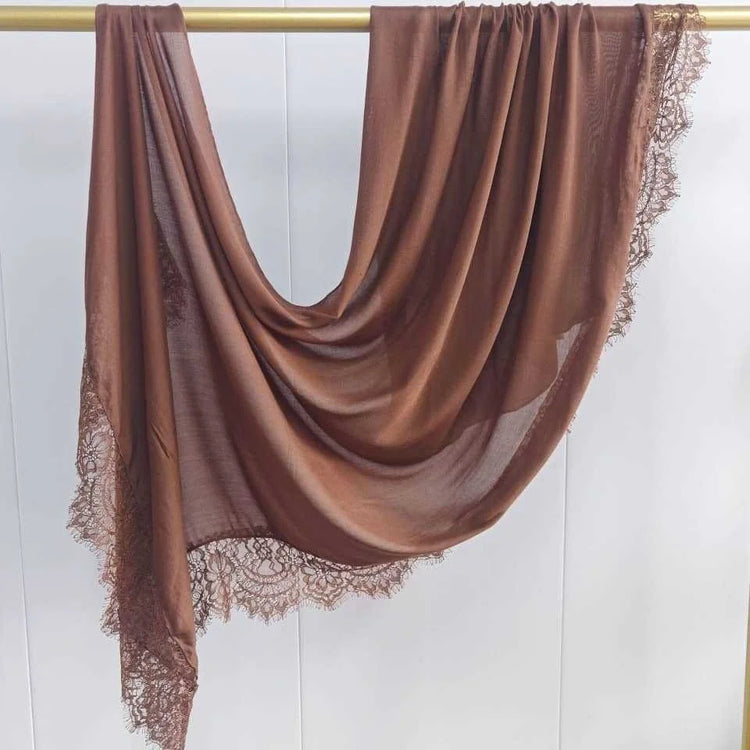 Luna Lace Modal Hijab by Hijab Shack