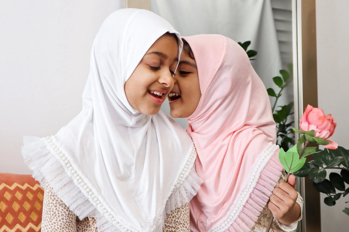 Kids Pearl Slip-On Hijab by Hijab Shack
