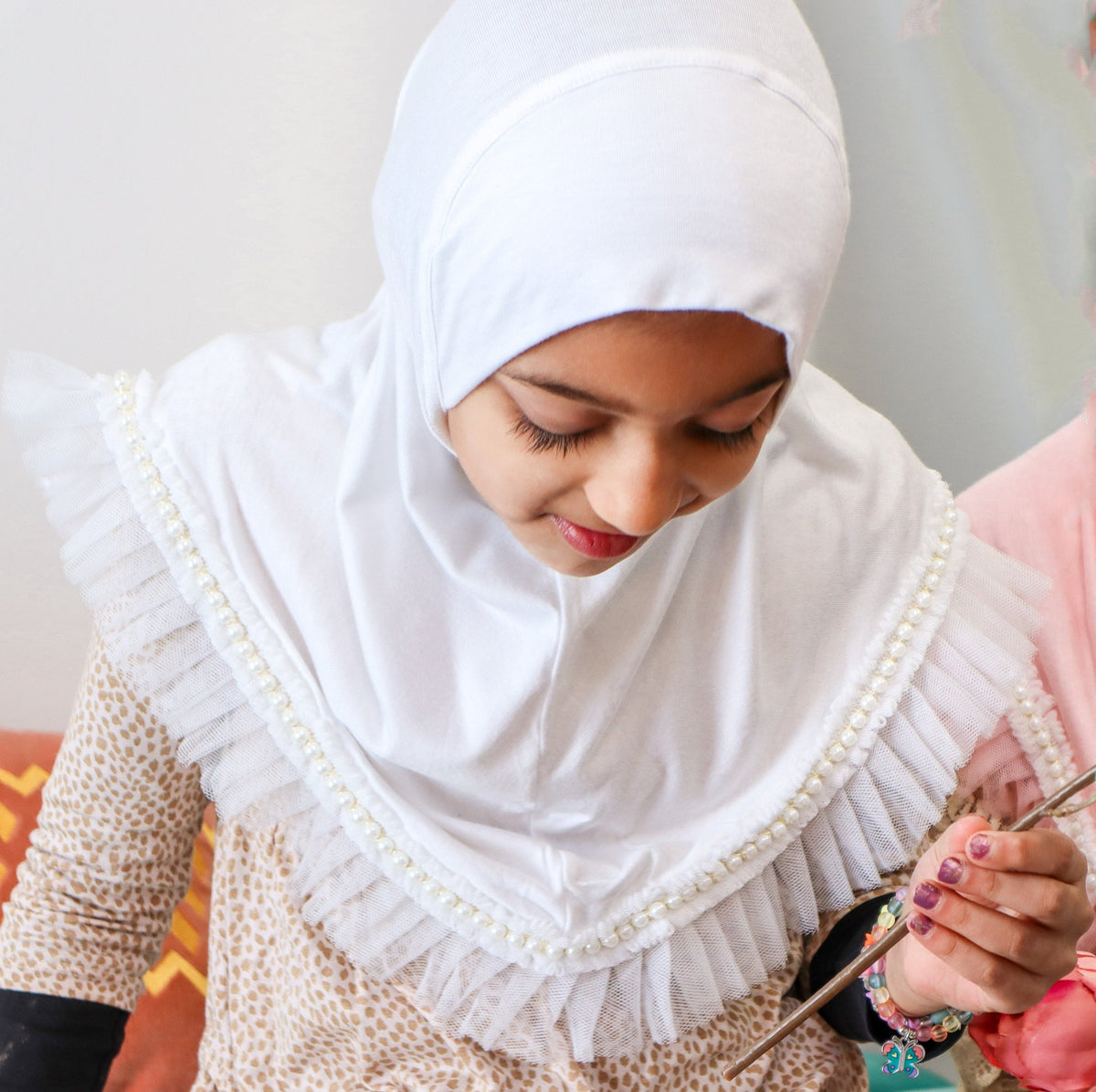 Kids Pearl Slip-On Hijab by Hijab Shack