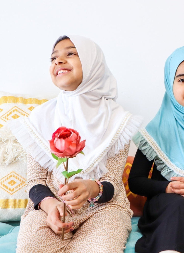 Kids Pearl Slip-On Hijab by Hijab Shack
