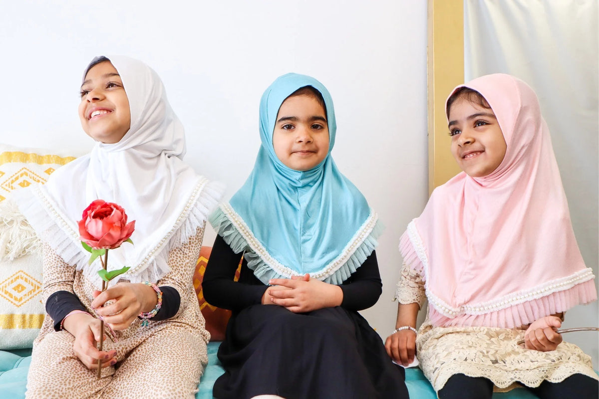 Kids Pearl Slip-On Hijab by Hijab Shack