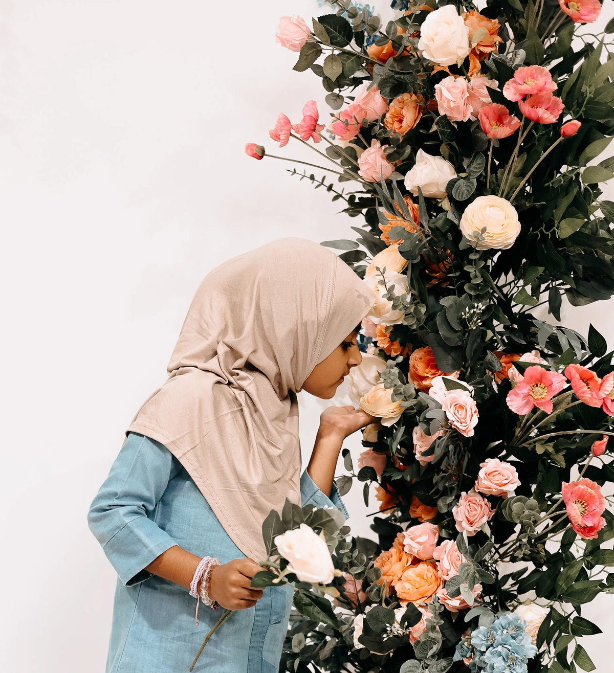 Kids Pearl Slip-On Hijab by Hijab Shack