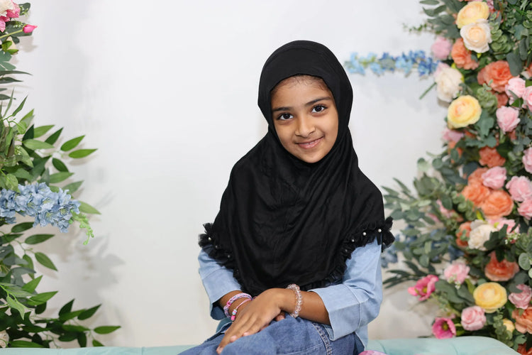 Kids Pearl Slip-On Hijab by Hijab Shack