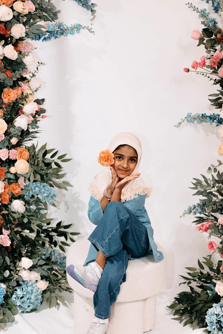 Kids Pearl Slip-On Hijab by Hijab Shack