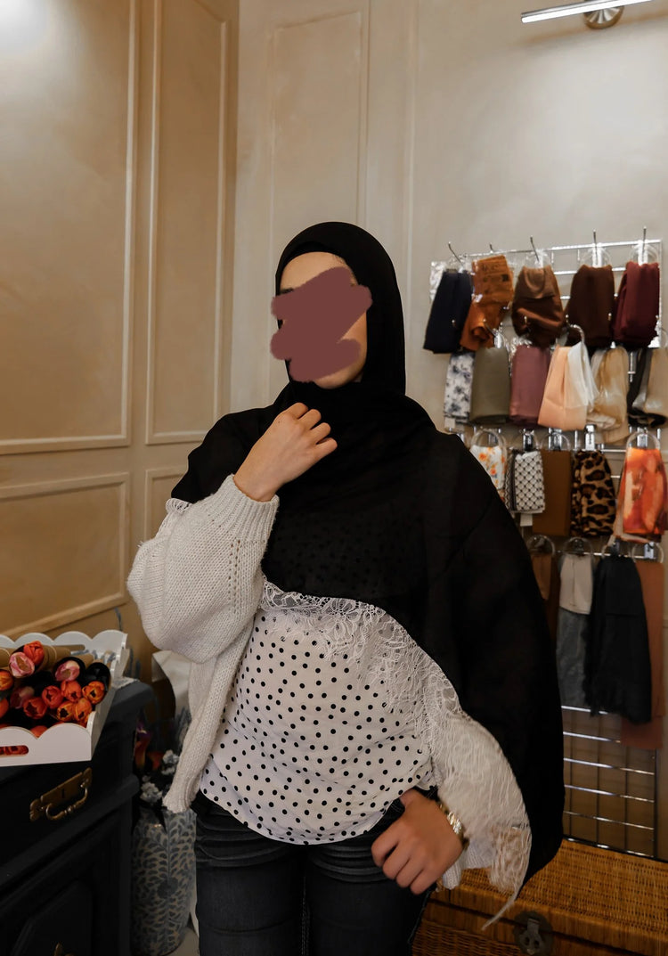 Luna Lace Modal Hijab by Hijab Shack