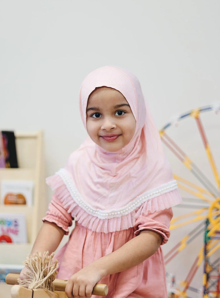 Kids Pearl Slip-On Hijab by Hijab Shack